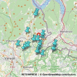 Mappa Via Martiri Ignoti, 21059 Viggiù VA, Italia (3.194)