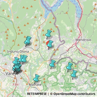 Mappa Via Martiri Ignoti, 21059 Viggiù VA, Italia (5.68789)