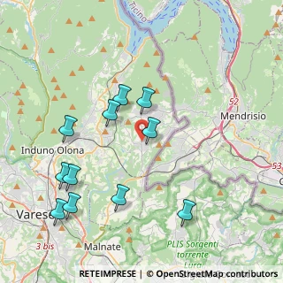 Mappa Via Martiri Ignoti, 21059 Viggiù VA, Italia (4.22545)