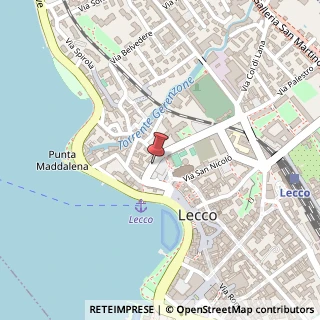 Mappa Via Carolina Balconi, 25, 23900 Lecco, Lecco (Lombardia)