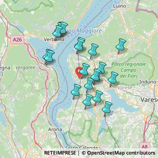 Mappa Via Sotto Monte, 21020 Monvalle VA, Italia (6.535)