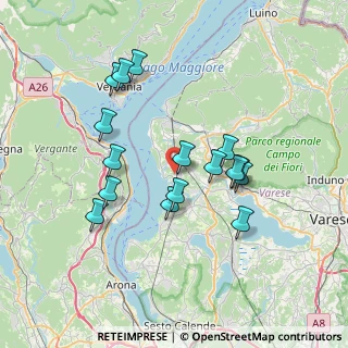 Mappa Via Sotto Monte, 21020 Monvalle VA, Italia (6.57625)