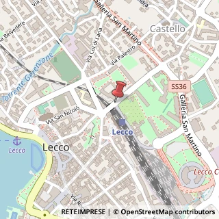 Mappa Via Lorenzo Balicco, 99, 23900 Lecco, Lecco (Lombardia)