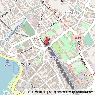 Mappa Corso Giacomo Matteotti, 1/a, 23900 Lecco, Lecco (Lombardia)