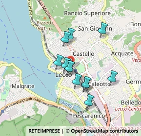 Mappa Largo Montenero, 23900 Lecco LC, Italia (0.67083)