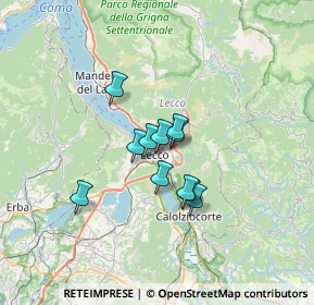 Mappa Largo Montenero, 23900 Lecco LC, Italia (4.29182)