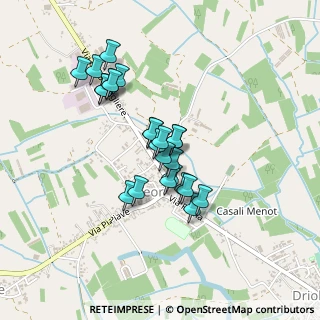 Mappa Via del Bersagliere, 33061 Rivignano Teor UD, Italia (0.32917)