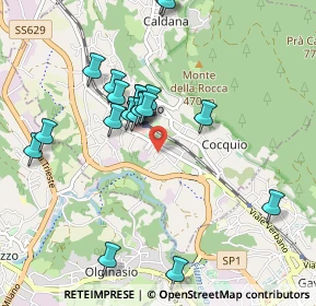Mappa Contrada Mulini, 21034 Cocquio-trevisago VA, Italia (0.9355)