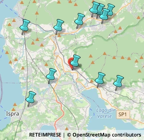 Mappa Contrada Mulini, 21034 Cocquio-trevisago VA, Italia (4.73667)