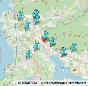 Mappa Contrada Mulini, 21034 Cocquio-trevisago VA, Italia (3.54867)