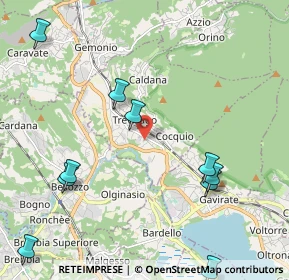 Mappa Contrada Mulini, 21034 Cocquio-trevisago VA, Italia (3.14857)