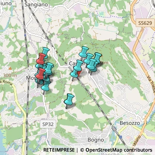 Mappa Via Cascina Leander, 21023 Besozzo VA, Italia (0.8)