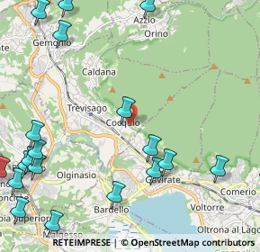 Mappa Str. Armino, 21034 Cocquio-Trevisago VA, Italia (3.134)