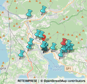 Mappa Str. Armino, 21034 Cocquio-Trevisago VA, Italia (3.1875)