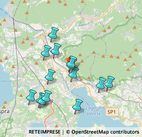 Mappa Str. Armino, 21034 Cocquio-Trevisago VA, Italia (3.59071)