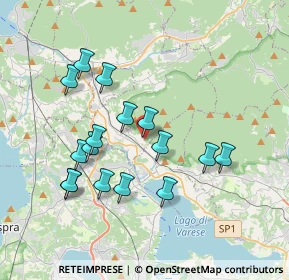 Mappa Str. Armino, 21034 Cocquio-Trevisago VA, Italia (3.50688)