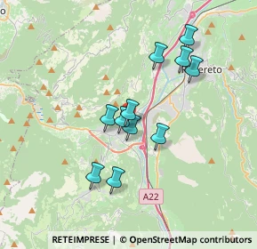 Mappa Via Dante, 38065 Mori TN, Italia (2.94818)