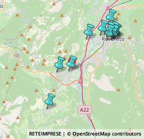 Mappa Via Dante, 38065 Mori TN, Italia (4.40583)