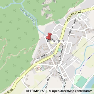 Mappa Via della valle 7, 24060 Rogno, Bergamo (Lombardia)