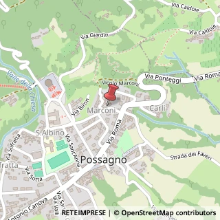 Mappa Via Guglielmo Marconi, 4, 31054 Possagno, Treviso (Veneto)