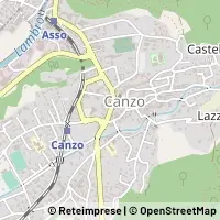 Map Canzo