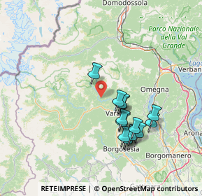 Mappa 13020 Cravagliana VC, Italia (13.32643)