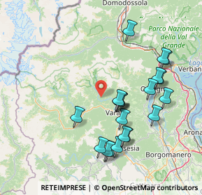 Mappa 13020 Cravagliana VC, Italia (15.2055)