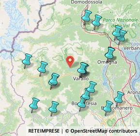 Mappa 13020 Cravagliana VC, Italia (17.534)