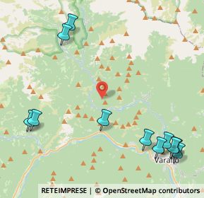 Mappa 13020 Cravagliana VC, Italia (5.75727)