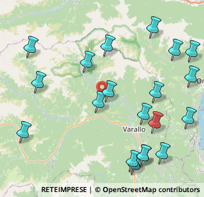 Mappa 13020 Cravagliana VC, Italia (10.0445)