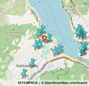 Mappa Via del Maglio, 23868 Valmadrera LC, Italia (1.14556)