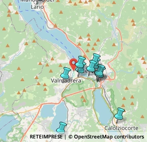 Mappa Via del Maglio, 23868 Valmadrera LC, Italia (3.25167)