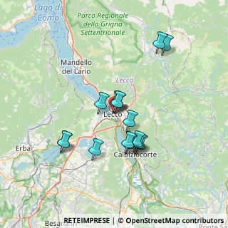 Mappa Corso Cavour, 23900 Lecco LC, Italia (5.90667)