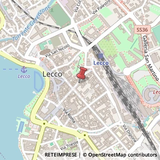 Mappa Via Camillo Benso Conte di Cavour, 58, 23900 Lecco, Lecco (Lombardia)