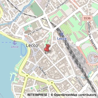 Mappa Via Camillo Benso Conte di Cavour, 50, 23900 Lecco, Lecco (Lombardia)