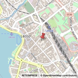 Mappa Via Camillo Benso Conte di Cavour, 60/H, 23900 Lecco, Lecco (Lombardia)