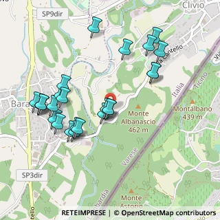 Mappa Via Cantello, 21050 Clivio VA, Italia (0.5052)