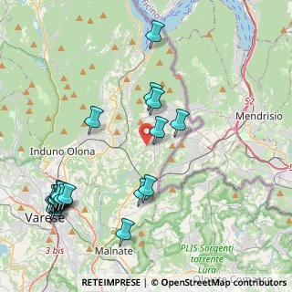 Mappa Via alle Sorgenti, 21059 Viggiù VA, Italia (5.0695)