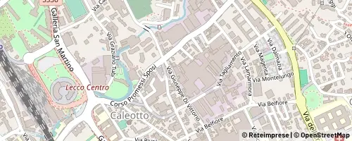 Mappa Lecco