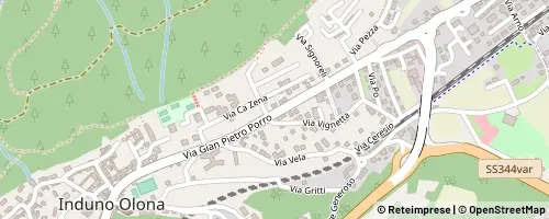 Mappa Induno Olona