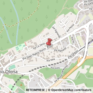 Mappa Via Gian Pietro Porro, 114, 21056 Induno Olona, Varese (Lombardia)