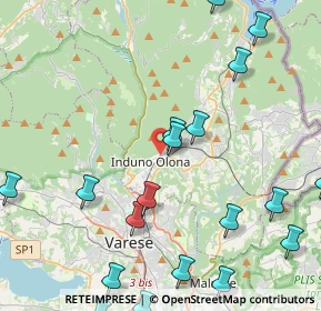 Mappa Via G.P. Porro, 21056 Induno Olona VA, Italia (5.784)