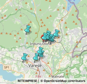 Mappa Via G.P. Porro, 21056 Induno Olona VA, Italia (2.16364)
