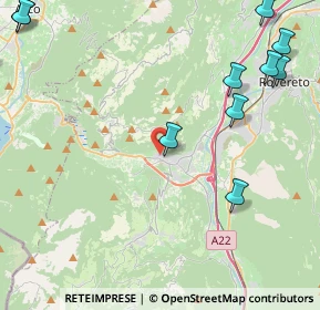 Mappa Via S. Giovanni, 38065 Mori TN, Italia (6.11182)