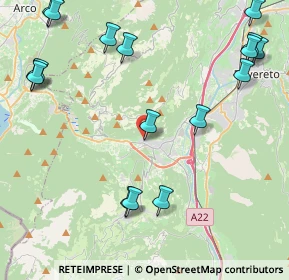 Mappa Via S. Giovanni, 38065 Mori TN, Italia (5.54)