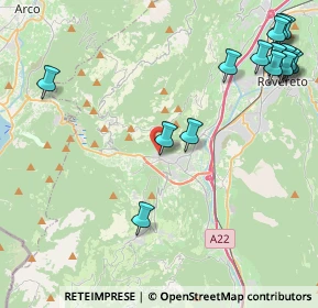 Mappa Via S. Giovanni, 38065 Mori TN, Italia (5.68467)