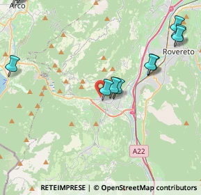 Mappa Via S. Giovanni, 38065 Mori TN, Italia (5.56917)