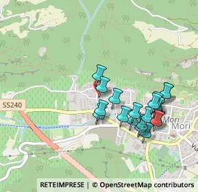 Mappa Via S. Giovanni, 38065 Mori TN, Italia (0.456)