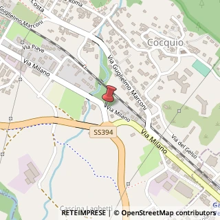 Mappa Via Milano, 90, 21034 Cocquio-Trevisago, Varese (Lombardia)