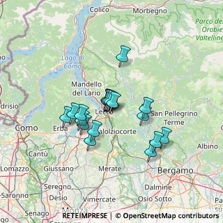 Mappa Via Maria Montessori, 23900 Lecco LC, Italia (9.553)